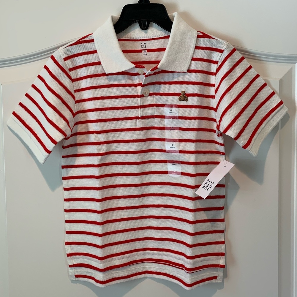 💙 NWT. Baby Gap polo.